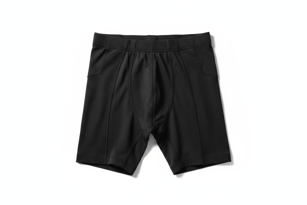 Compression Shorts - Laid Flat